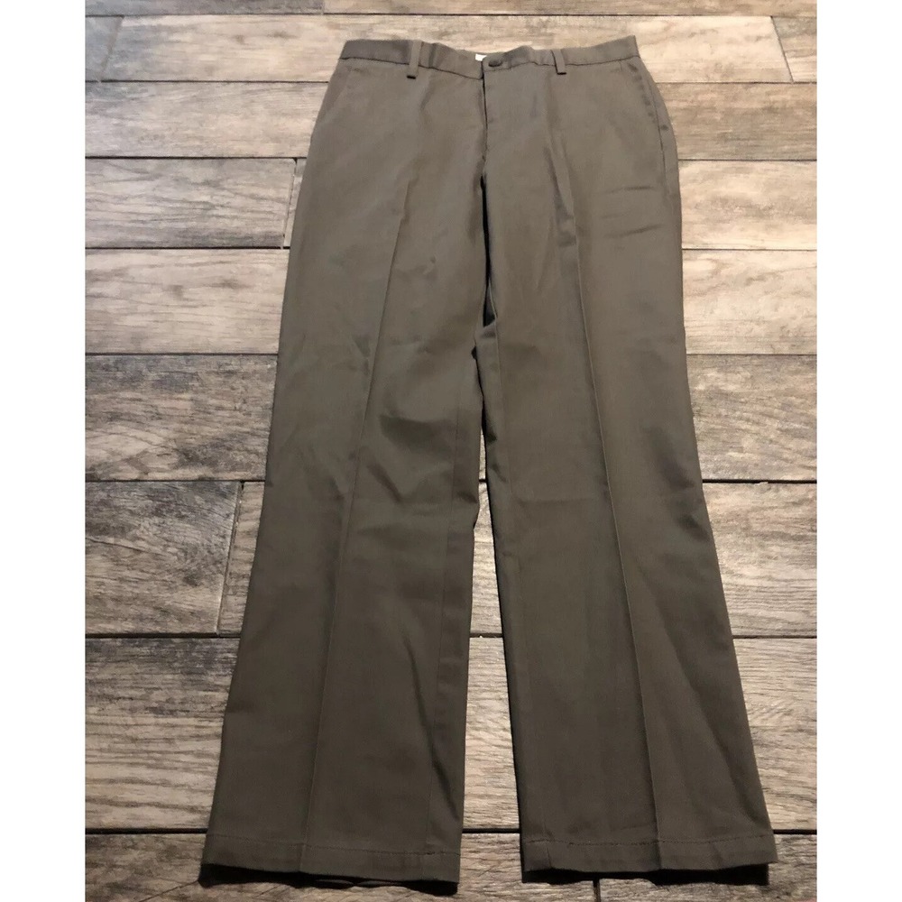 Goodthreads Men's Straight Stretch Cargo‎ Chino Pants Grayish 30 X 30
